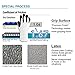 bouti1583 Wonder Grip Safety Coldproof Protection Double Layer Latex Gloves (Size L)