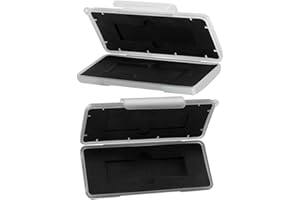 HAWILLOSCH M.2 SSD Hard Drive Protective Storage Box, Shockproof Waterproof Small Carrying Case for 2 NVMe