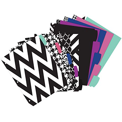 3 Avery+Reversible+Dividers+Assorted+24914