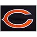 Official National Football League Fan Shop Authentic Headrest Cover (Chicago Bears)