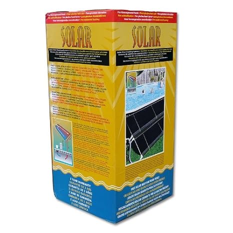 POWERHAUS24 ECO SOLAR Heizungssystem für Pools bis 30.000 Liter Wasser, modulares System, Testsieger, Anschluß an Sandfiltera