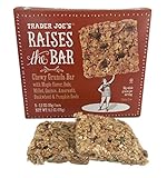 Trader Joe's Raises the Bar Gluten Free Chewy Granola Bars, 5 Count Box, 1.2 oz Bars (Maple)