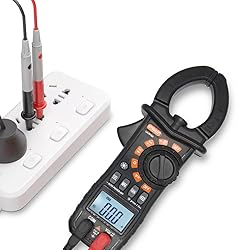 Digital Clamp Meter, 600A True RMS 1999 Counts