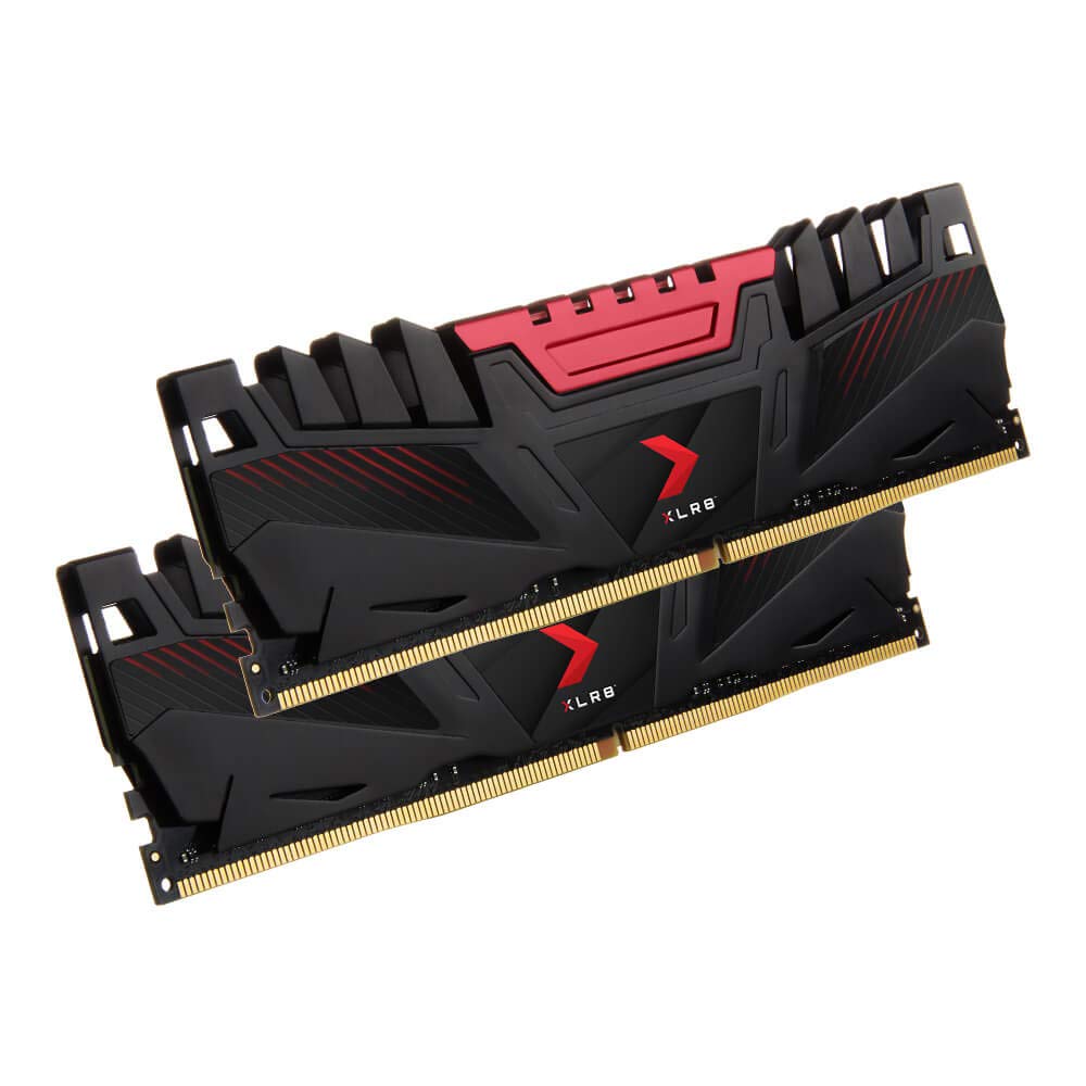 PNY Kit of RAM XLR8 Desktop Memory DDR4 DIMM 2666 MHz 16GB (2x8GB)