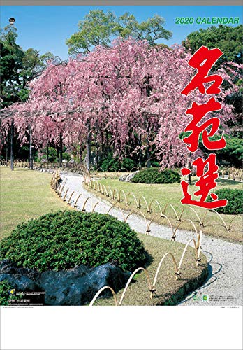 JAPANESE CALENDAR Meiwa Calendar [2020 Calendar] Wall Hanging Kyoto Garden Meijo Selection MW-1 by 