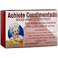 Chef Merito Spiced Achiote (Annatto Seed) Paste 3.5 Oz | Achote Pasta, Classic Mexican Seasoning