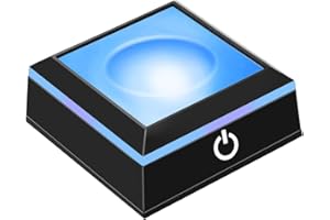 ZRENJHUS LED Light Base for Crystal Ball Show Stand for 3D Glass Ball Multicolor Lighting Pedestal