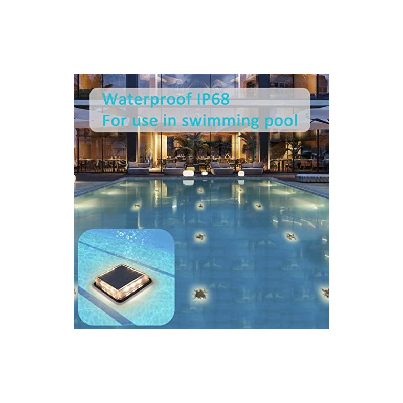 Comprar Luces Solares Jardin, Lámpara Solar Exterior IP68 Impermeable