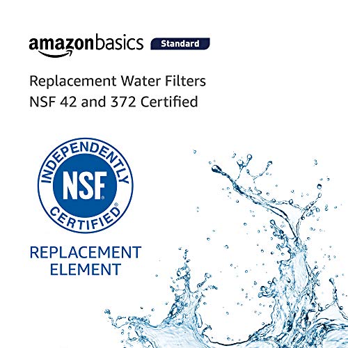 Amazon Basics Replacement GE GSWF Refrigerator Water Filter Cartridge