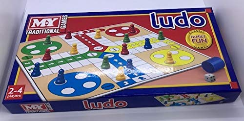 KT My Traditional Family Board Game Ludo Party Fun Game Set