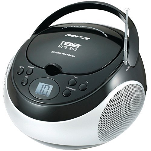 NAXA-Electronics-Portable-MP3CD-Player-with-AMFM-Stereo-Radio
