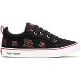Harley-Davidson Footwear Womens Torland Vulcanized Black Canvas Lace Up Sneakers Shoes Casual - Black