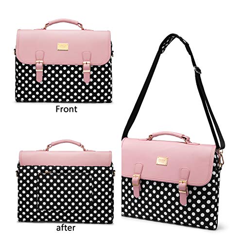 LOVEVOOK Computer Bags for Women, Laptop Bag 15.6 Inch, Laptop Case