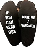 If You Can Read This Make Me A Sandwich Socks Mens Dad Gift Funny Boyfriend Birthday Gift