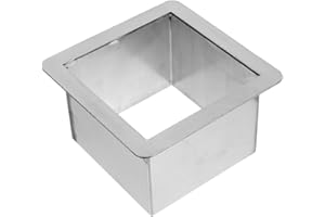 JOINPAYA Stainless Steel Built-in Countertop Trash Chute Grommet, 304 Round Drop-in Waste Disposal Ring