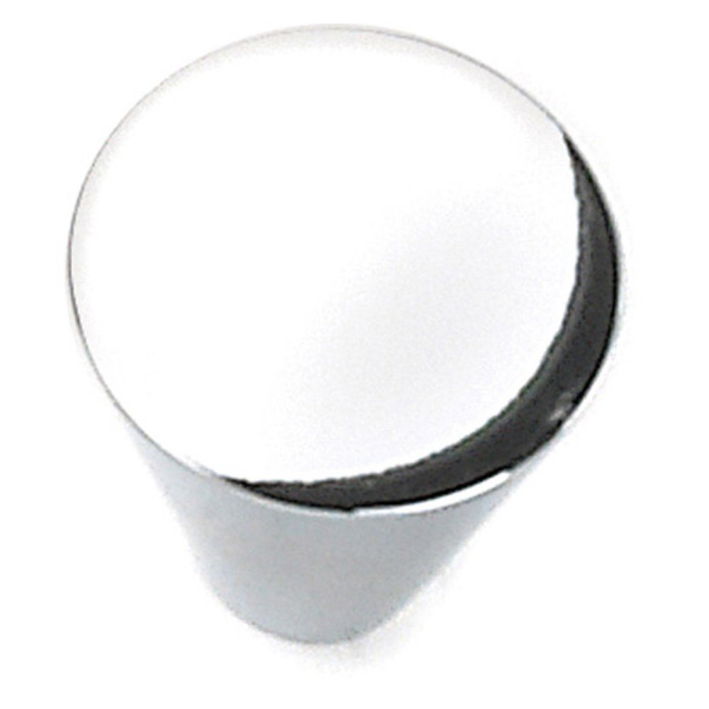 Laurey 26026 Cabinet Hardware 3/4-Inch Small Cone Knob, Polished Chrome