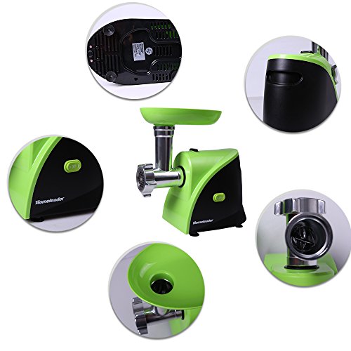 Homeleader Meat Grinder, Electric Meat Machine Sausage Maker with 3