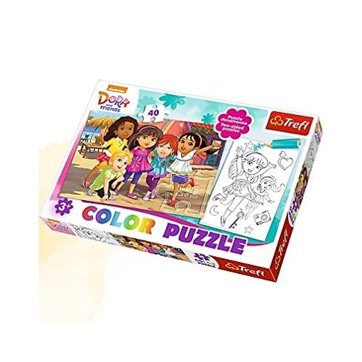 Trefl 36512 "Dora and Friends Puzzle (40-Piece)