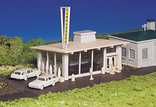 Bachmann Trains Drive-in Hamburger Stand