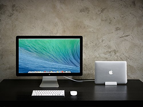 UPPERCASE KRADL Air Small Profile Aluminum Vertical Stand for MacBook Air, Compatible with 2010-2017 MacBook Air only - Thumbnail 2