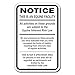 Supplemental Equine Liability Sign Warning Statute Horse Barn Stable Farm Signs