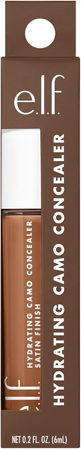 e.l.f. Hydrating Camo Concealer Satin Finish Rich Chocolate 0.203 fl oz 6mL view 6