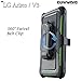 COVRWARE Aegis Series case for Aristo 3/Aristo 2/Aristo/Fortune/Fortune 2/Rebel 2/4/Zone 4 Built-in Screen Protector Heavy Duty Full-Body Rugged Holster Armor Case Belt Clip Kickstand, Green