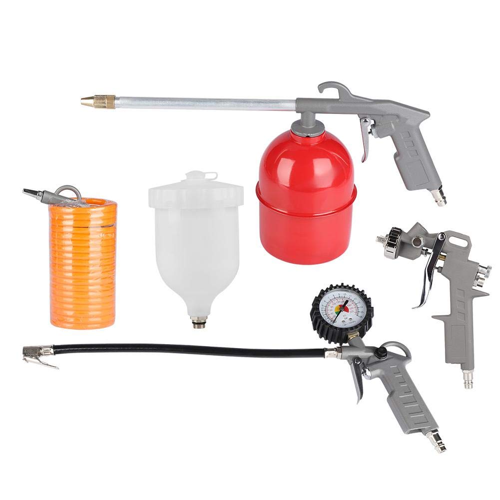 Compressed Air Kit Compressor Spray Gun Accessories Compressor + Tyre