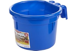 LITTLE GIANT Duraflex 8 Quart Hook Over Feed Pail