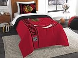 Chicago Blackhawks Comforter and Sham Bed Set