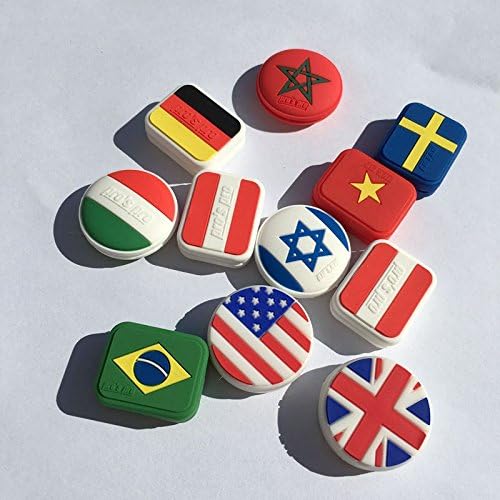 NEW national flag Tennis Racket Damper Shock Absorber to Reduce Tenis Racquet Vibration Dampeners