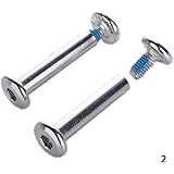 CloudWhisper Skate Roller Skates Parts Axle Iron Skates Bolt Nail Screws 31mm/36mm