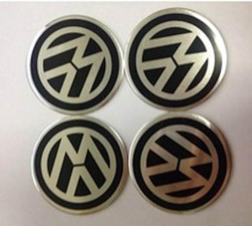 4Pcs Car Stickers Wheel Center Fits Hub Cap Stickers 55Mm Wheel Center Emblems