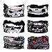 6PCS Outdoor Headband Elastic Seamless Bandana Neck Gaiter Scarf Sport Headwear Boho Series for Yoga Hiking