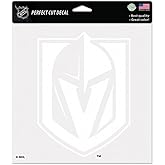 NHL Vegas Golden Knights Decal4x4 Perfect Cut White Decal, Team Colors, One Size