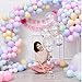 100 Pack 12 Inch 2.8g Thicken Macaron Color Balloons,Pastel Latex Balloon,for Birthday,Baby Shower,Wedding,Engagement,Christmas,Graduation,Picnic or Party Decorations,Garland,Arch Kit