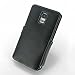 Samsung Galaxy Note 4 PDair Black Leather Book-Style Cover