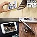 TRAKK Grip Clever Universal Ring Mount and Cradle for All Smartphones and Tablets, Cell Phone Holder, Apple, iPhone, IPad, Samsung, Nexus, Xiomi, LG, Mount Stand Holder Kickstand in Black Color