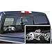 Pack of 2 Fish Skeleton Stickers, Decals, Fishing Boat, Car, Window, Laptop