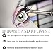 Magnetic False Eyelashes [FREE MIRROR] Full Eye Kit - Natural Length Magnet Lashes - Dual Magnets - Fake Lashes Set - [Medium / Large]