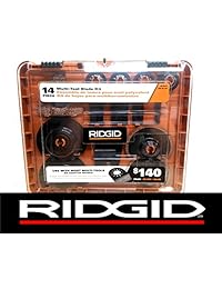 Nuevo Ridgid 14 pc Jobmax Multi-Tool Accessory Kit de hoja de molido de corte ac24j14