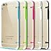LUNIWEI Glow TPU Rubber Gel Ultra Thin Clear Case Cover for iPhone 6 Plus