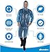 Rain Poncho Family Pack Emergency Ponchos for Kids Adult Men Women Teens Children Premium Quality 50% Thicker Disposable Raincoat with Drawstring Hood Waterproof Camping Hiking Sports Outdoor Events