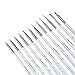 Transon Artist Detail Paint Brush Set of 12 for Acrylic, Miniature Model Painting，Oil, Gouache, Watercolor, Tempera and Body Painting