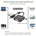 UKYEE DisplayPort to HDMI VGA DVI Adapter, 3-in-1 Converter, 1080P@60Hz, Male to Female, Black