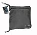 QYUHE 80L Extra Large Capacity Tote Bag Foldable Duffle Bag Luggage Travel Gym Sports Waterproof Lightweight Packable Sling Bag Men Women Handbag Training Gym Bag(Gray)