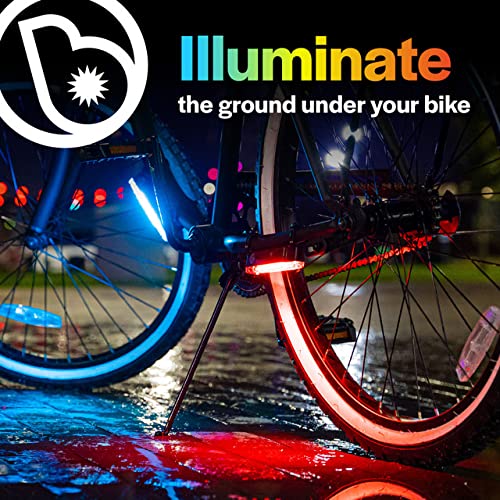 Brightz GoBrightz LED Bike Frame Light, Red LED Bike Frame Light for