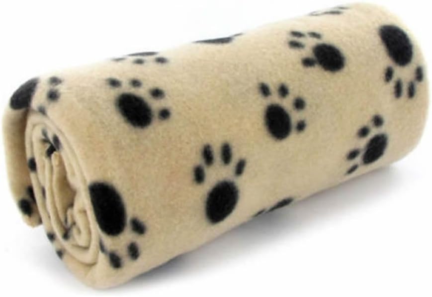 GOOTRADES Paw Print Pet Dog Cat Puppy Soft Blanket Mat Cover Cushion