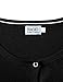 BIADANI Women Round Neck Button Down Soft Classic Knit Cardigan Sweater Black Large