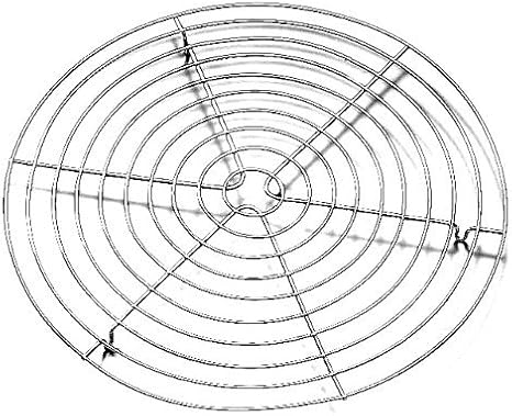 Kuchen aus kühler rund, 32 cm, Metall verchromt by DELIAWINTERFEL